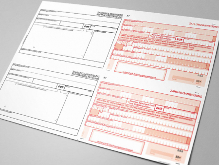 250 Bögen SPENDEN-Doppelzahlungsanweisungen A4 quer (= 500 Stück)