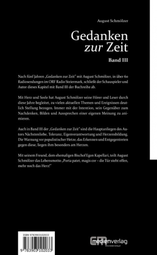 Gedanken zur Zeit - Band III