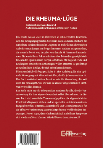 Rückseite Die Rheuma Lüge